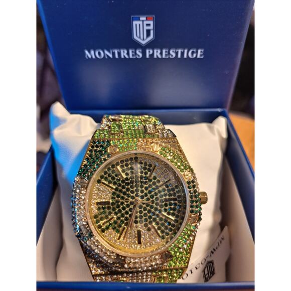 Montres Prestige X Invicta Men's Drip Watch Gold Tone 42mm MPW-0310 - Picture 1 of 3